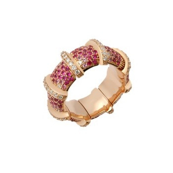 Abracadabra 8 XL Ring Pink