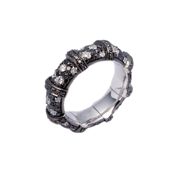 Abracadabra 8 S Ring Black