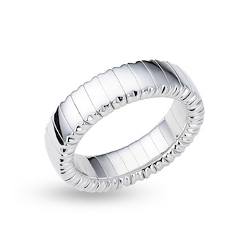 Emotion Ring Expand White Gold Woman 5 MM