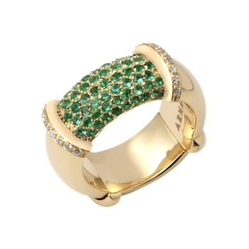 Abracadabra 4 XL Ring Emerald