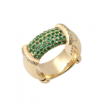 Abracadabra 4 XL Ring Emerald